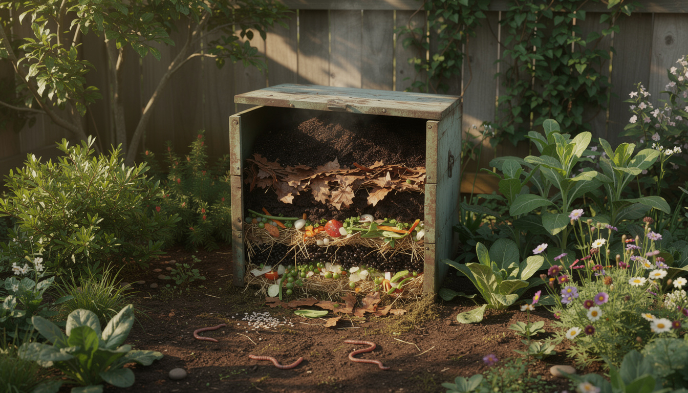 découvrez comment choisir l'emplacement idéal pour votre composteur de jardin et équilibrer les apports pour un compostage efficace et naturel.