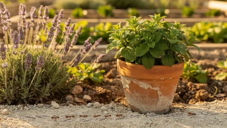 Fourmis au potager : ces 2 plantes aromatiques les tiennent à distance sans produit chimique Fourmis au potager : ces 2 plantes aromatiques les tiennent à distance sans produit chimique