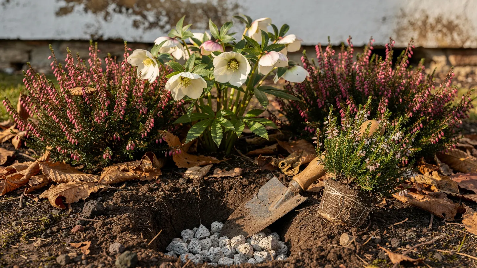 Hellébores et bruyères d’hiver : comment les planter et préparer le sol Hellébores et bruyères d’hiver : comment les planter et préparer le sol