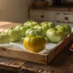 Tomates au stade vert mûr : comment les faire mûrir à l’intérieur après la récolte