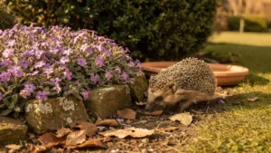 Une seule plante au fond du jardin pour accueillir les hérissons : 3 ans de recherches d’un jardinier